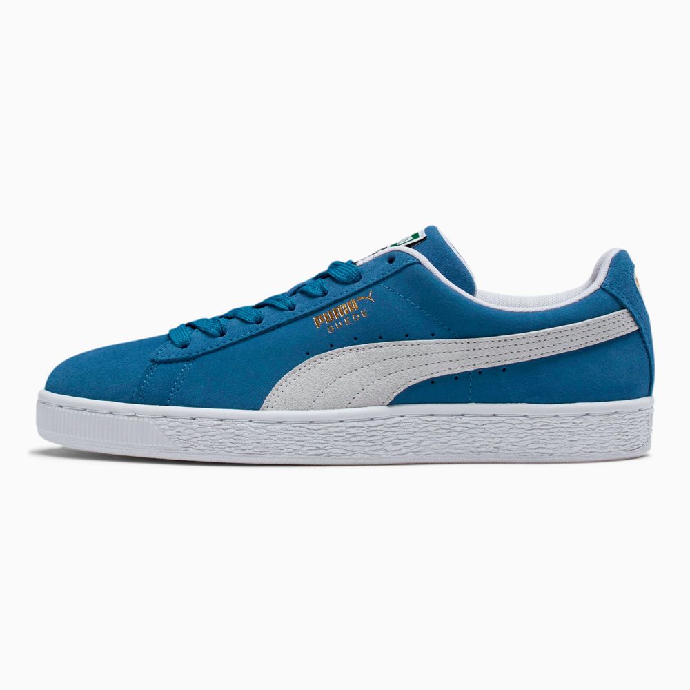 Puma Suede Classic+ Női Sportcipő - Kék/Fehér ( Hungary - PAVQT4509 )